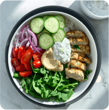 Mediterranean Tzatziki Bowl