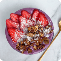 High Protein Berry Smoothie Bowl