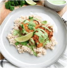 Cilantro Lime Chicken Thighs